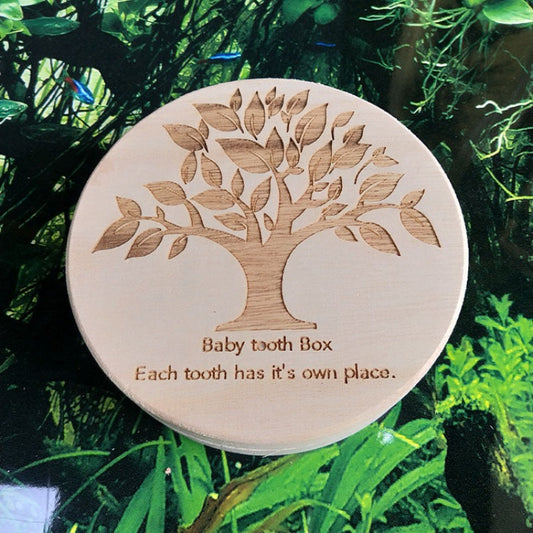 Round Baby Fairy Tooth Box Take Me Home 